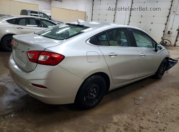 1G1BE5SM0J7187099 2018 CHEVROLET CRUZE Silver Trasero derecho