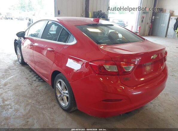 1G1BE5SM1G7298897 2016 CHEVROLET CRUZE Red Trasero izquierdo