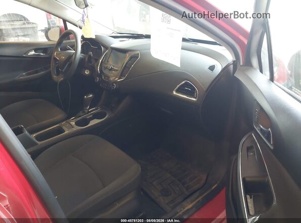 1G1BE5SM1G7298897 2016 CHEVROLET CRUZE Red Vista interior delantera