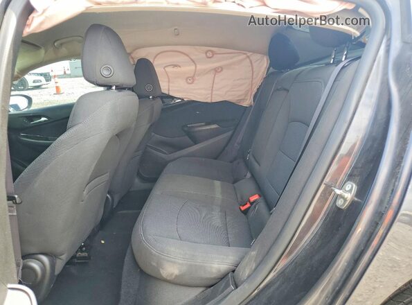 1G1BE5SM1G7307260 2016 CHEVROLET CRUZE Black Հետևի նստատեղերի տեսք
