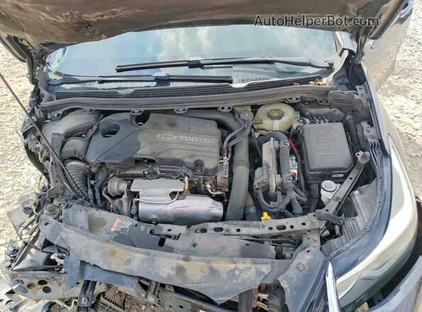 1G1BE5SM1G7307260 2016 CHEVROLET CRUZE Black Սալոնի հետևի տեսք