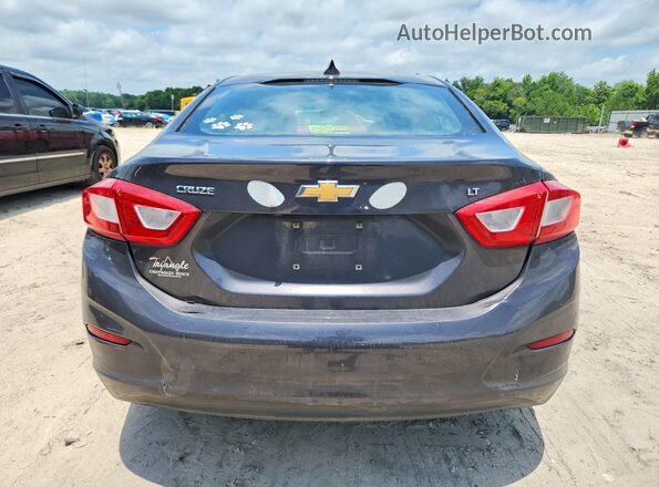 1G1BE5SM1H7163386 2017 CHEVROLET CRUZE Black უკანა ხედი