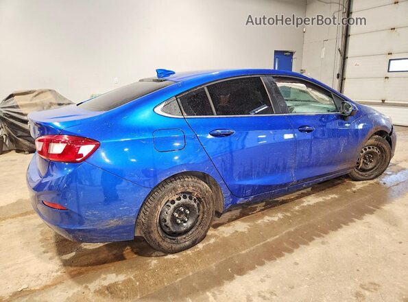 1G1BE5SM1J7122875 2018 CHEVROLET CRUZE Blue Tył prawy