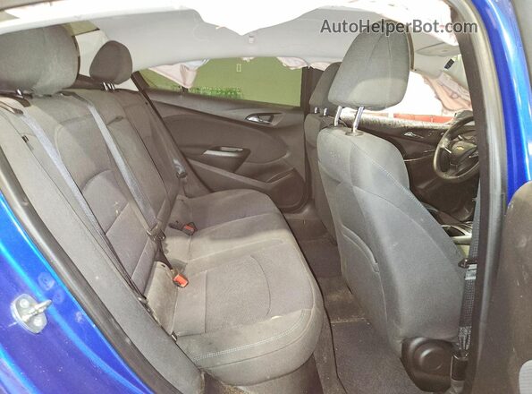 1G1BE5SM1J7122875 2018 CHEVROLET CRUZE Blue Widok tylnych siedzeń