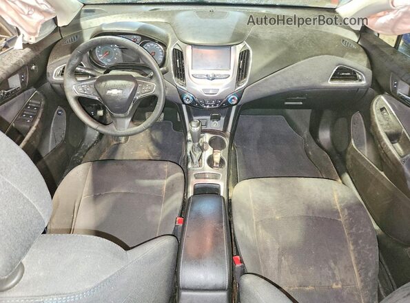 1G1BE5SM1J7122875 2018 CHEVROLET CRUZE Blue Widok deski rozdzielczej