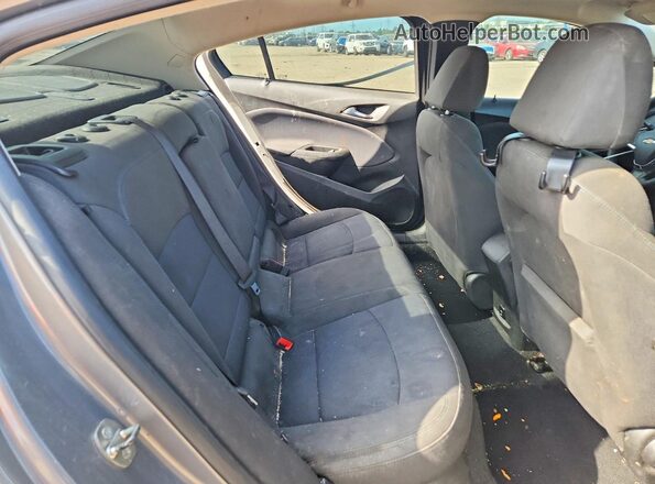 1G1BE5SM1J7204475 2018 CHEVROLET CRUZE Gray Rear seats view
