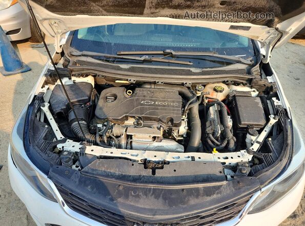 1G1BE5SM2G7285253 2016 CHEVROLET CRUZE White უკანა სალონის ხედი