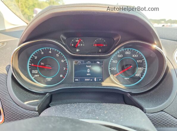 1G1BE5SM2H7157015 2017 CHEVROLET CRUZE Серый Вид щитка приборов