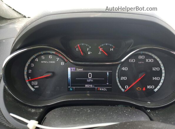 1G1BE5SM2H7167611 2017 CHEVROLET CRUZE Charcoal Widok zestawu wskaźników