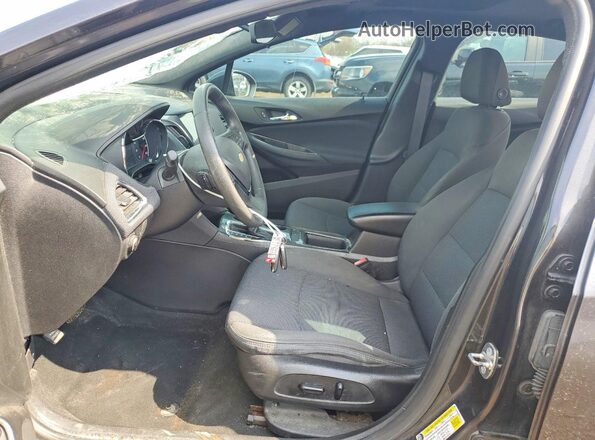 1G1BE5SM2H7167611 2017 CHEVROLET CRUZE Charcoal Widok wnętrza z przodu