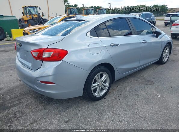 1G1BE5SM2H7195800 2017 CHEVROLET CRUZE Серебряный Задняя правая четверть