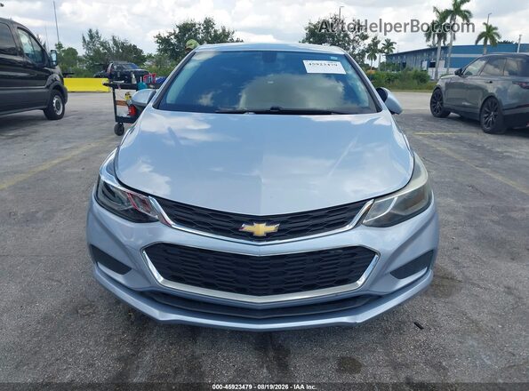 1G1BE5SM2H7195800 2017 CHEVROLET CRUZE Серебряный Вид щитка приборов