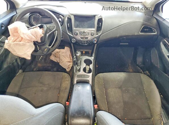1G1BE5SM2H7226897 2017 CHEVROLET CRUZE Blue Dashboard view