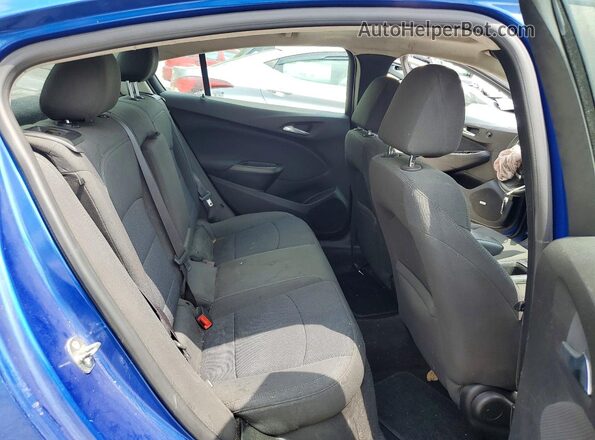 1G1BE5SM2H7243375 2017 CHEVROLET CRUZE Blue Հետևի նստատեղերի տեսք