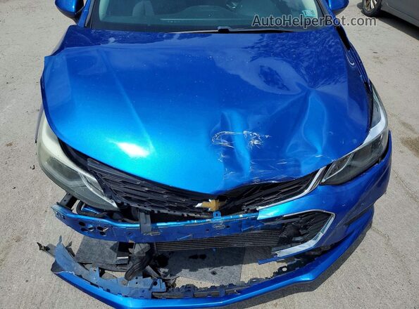 1G1BE5SM2H7243375 2017 CHEVROLET CRUZE Blue Սալոնի հետևի տեսք