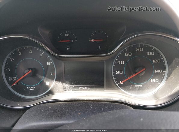 1G1BE5SM2H7264050 2017 CHEVROLET CRUZE Красный Вид задних сидений