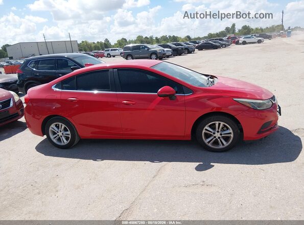 1G1BE5SM2H7264050 2017 CHEVROLET CRUZE Красный Вид щитка приборов