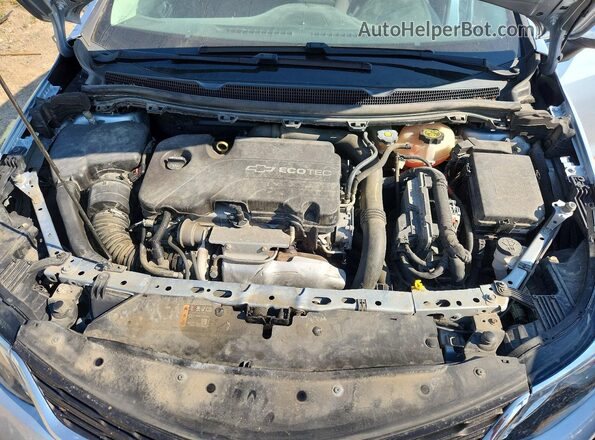 1G1BE5SM2J7113344 2018 CHEVROLET CRUZE Silver Вид задньої частини салону