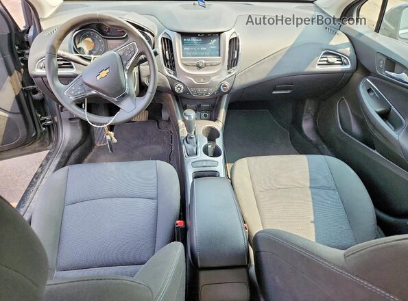 1G1BE5SM2J7199612 2018 CHEVROLET CRUZE Gray Вид панелі приладів