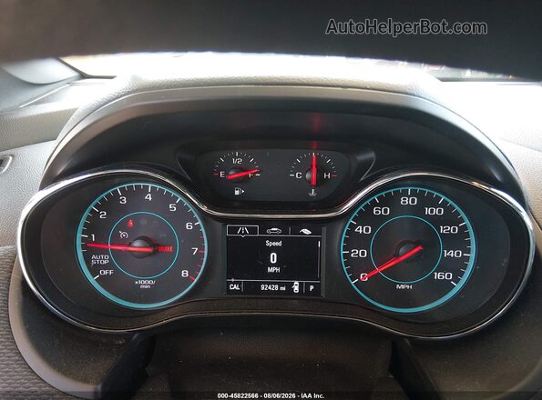 1G1BE5SM2J7205134 2018 CHEVROLET CRUZE Красный Вид задних сидений
