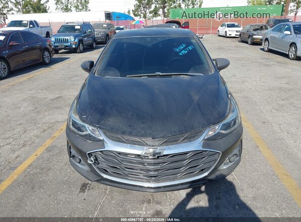 1G1BE5SM2K7145941 2019 CHEVROLET CRUZE Черный Вид щитка приборов