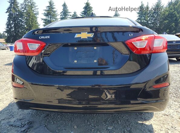 1G1BE5SM3G7308068 2016 CHEVROLET CRUZE Black უკანა ხედი
