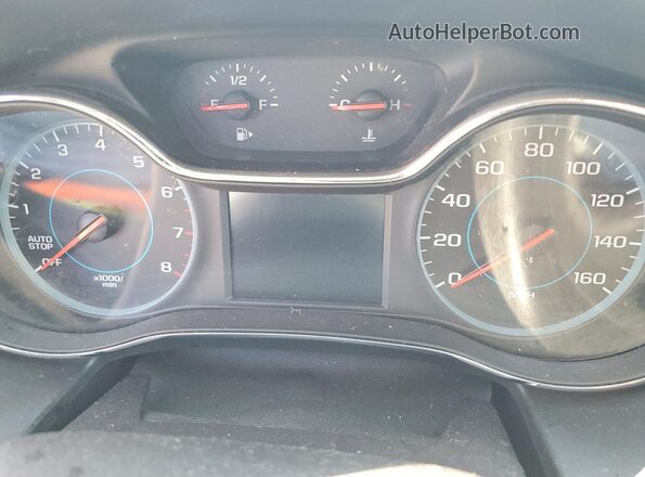 1G1BE5SM3G7308068 2016 CHEVROLET CRUZE Black ხელსაწყოთა პანელის ხედი