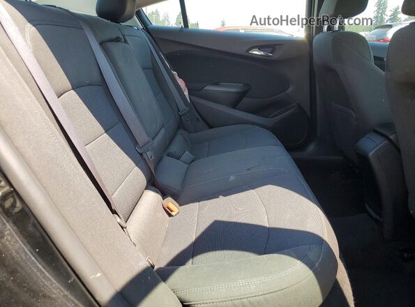 1G1BE5SM3G7308068 2016 CHEVROLET CRUZE Black უკანა სავარძლების ხედი