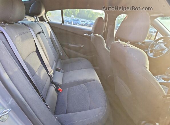 1G1BE5SM3H7140174 2017 CHEVROLET CRUZE Silver Rear seats view