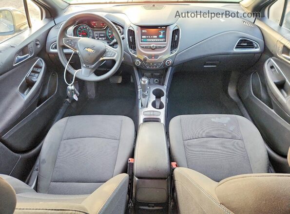1G1BE5SM3H7140174 2017 CHEVROLET CRUZE Silver Dashboard view
