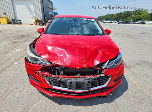 1G1BE5SM3H7207419 2017 CHEVROLET CRUZE Red Widok z przodu