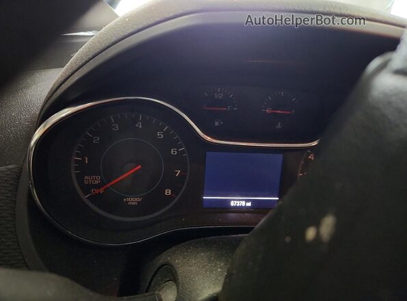 1G1BE5SM4G7253114 2016 CHEVROLET CRUZE Silver Widok zestawu wskaźników