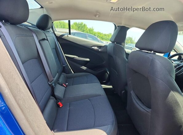 1G1BE5SM4G7309312 2016 CHEVROLET CRUZE Blue Widok tylnych siedzeń