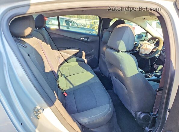 1G1BE5SM4H7101268 2017 CHEVROLET CRUZE Серебряный Вид задних сидений