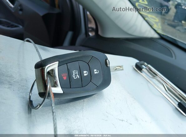 1G1BE5SM4H7145870 2017 CHEVROLET CRUZE Белый Вид панели приборов