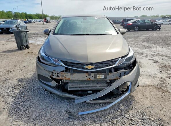 1G1BE5SM4J7234697 2018 CHEVROLET CRUZE Серебряный Вид спереди