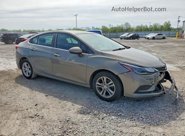 1G1BE5SM4J7234697 2018 CHEVROLET CRUZE Серебряный Передняя правая четверть