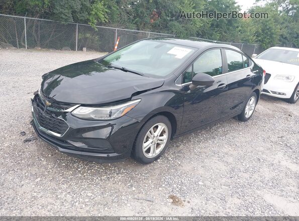 1G1BE5SM5H7219040 2017 CHEVROLET CRUZE Black Առջևի ձախ երեք քառորդ տեսարան