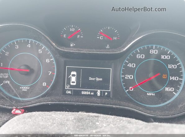 1G1BE5SM5H7219040 2017 CHEVROLET CRUZE Black Հետևի նստատեղերի տեսք