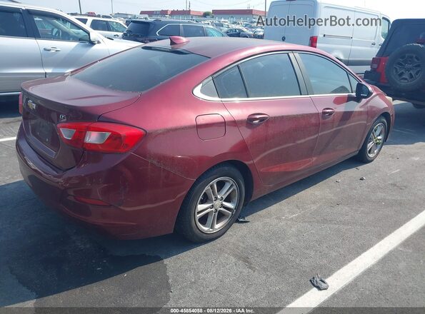 1G1BE5SM6G7285028 2016 CHEVROLET CRUZE Бордовый Задняя правая четверть