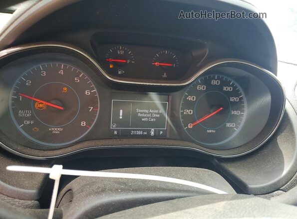 1G1BE5SM6J7166547 2018 CHEVROLET CRUZE Teal Vista del cuadro de instrumentos