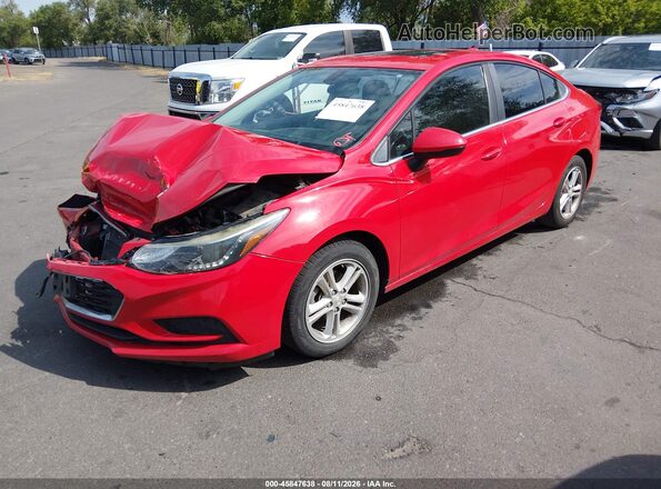 1G1BE5SM7G7265001 2016 CHEVROLET CRUZE Red Przód lewy