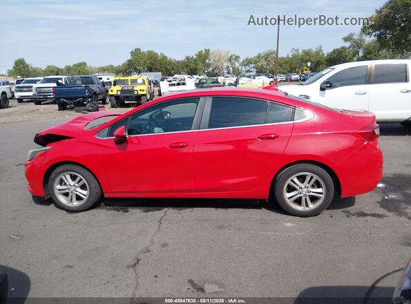1G1BE5SM7G7265001 2016 CHEVROLET CRUZE Red Widok wnętrza z tyłu