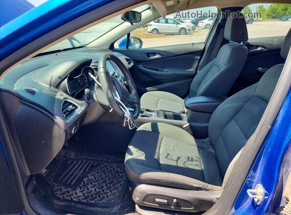 1G1BE5SM7G7268979 2016 CHEVROLET CRUZE Blue Front interior view