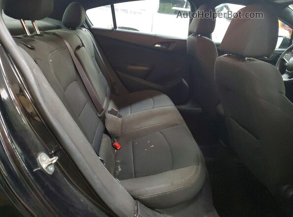 1G1BE5SM7G7282056 2016 CHEVROLET CRUZE Black Հետևի նստատեղերի տեսք