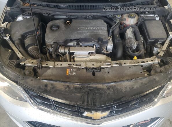 1G1BE5SM7H7248040 2017 CHEVROLET CRUZE Silver უკანა სალონის ხედი