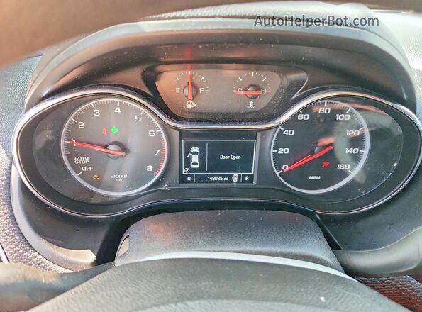 1G1BE5SM7K7120971 2019 CHEVROLET CRUZE White Vista del cuadro de instrumentos