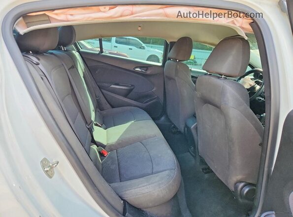1G1BE5SM7K7120971 2019 CHEVROLET CRUZE White Vista de los asientos traseros