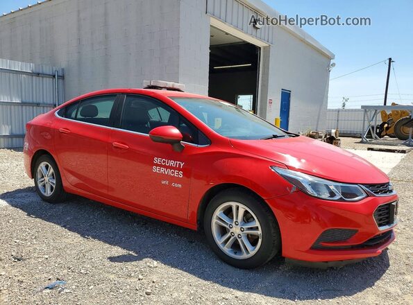 1G1BE5SM8H7108806 2017 CHEVROLET CRUZE Красный Передняя правая четверть