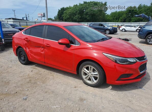 1G1BE5SM8H7228816 2017 CHEVROLET CRUZE Красный Передняя правая четверть